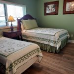 Guest Bedroom With Queen And Twin Bed
